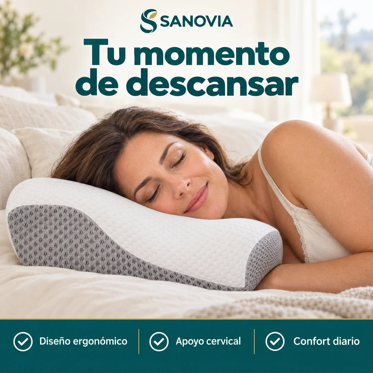 Sanovia Serena™ | Almohada cervical